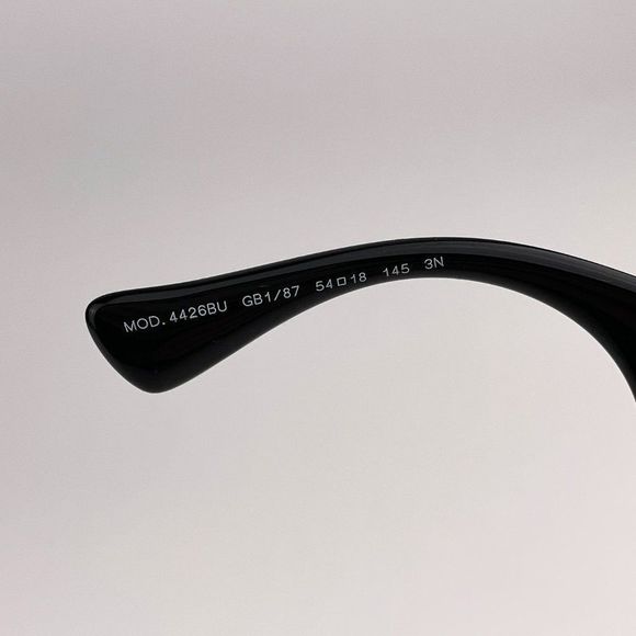 Versace VE4426BU GB1/87 Sunglasses MAXI MEDUSA BIGGIE Black Gray Oval Women - Picture 9 of 12